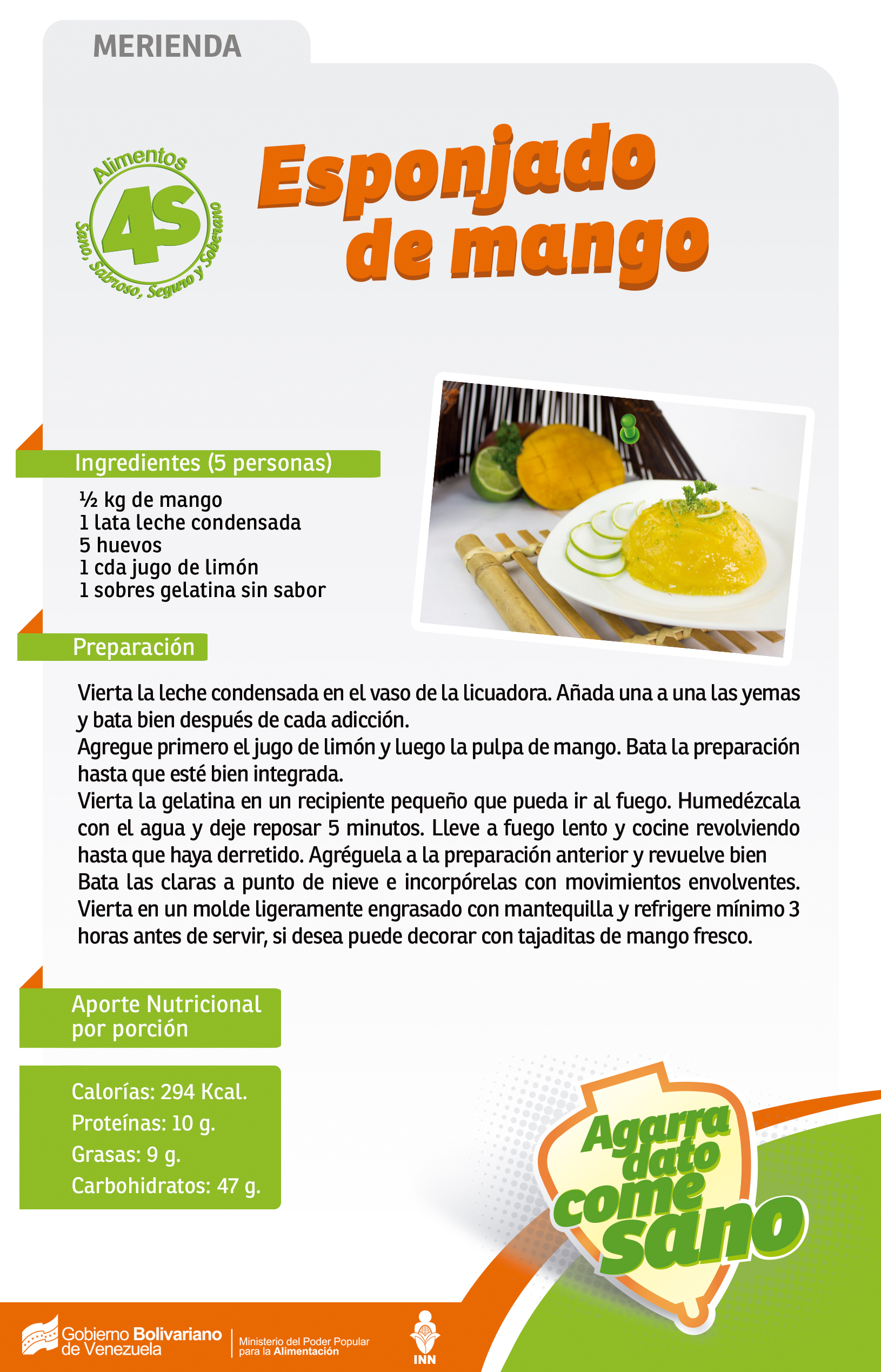 RECETA-Esponjado de Mango-Merienda2