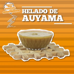helado de auyama